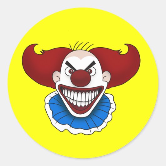 Stickers Psycho Clown (Devant)