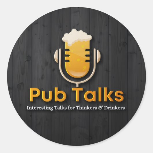 Stickers Pub Talks (Devant)