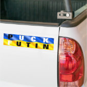 Stickers Puck Futin Bumber Ukraine Stickers Drapea (Sur camion)
