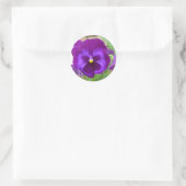 Stickers Purple Pansy (Sac)
