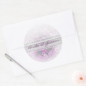 Stickers Purple Petunia Élégant (Enveloppe)