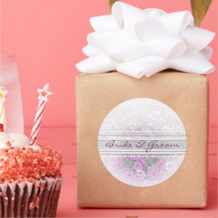 Stickers Purple Petunia Élégant