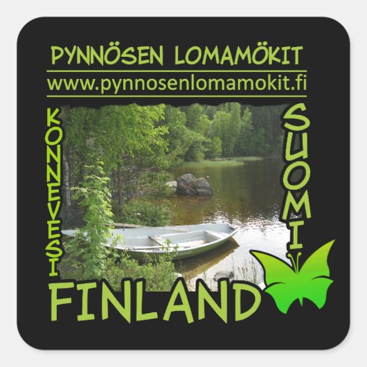 stickers Pynnösen Lomamökit (Devant)