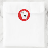 Stickers Quatre As (Sac)