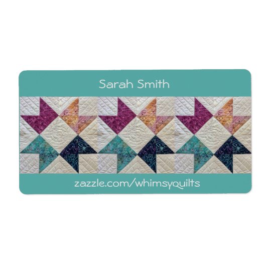 Stickers Quilt personnalisés (Devant)