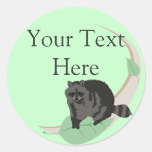 Stickers Raccoon