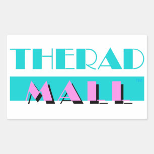 Stickers Rad Mall "MIAMI" 4,5 po x 2,7 po