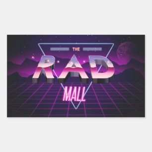 Stickers Rad Mall "Wave 3" 4,5 po x 2,7 po