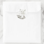Stickers Ragdoll Portrait Cat - Set de 20 (Sac)