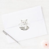 Stickers Ragdoll Portrait Cat - Set de 20 (Enveloppe)