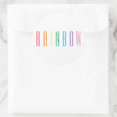 Stickers RAINBOUR Grand rond (Sac)
