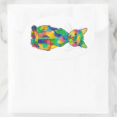 Stickers Rainbow Cat (Sac)