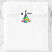 Stickers Rainbow Sailboat (Sac)