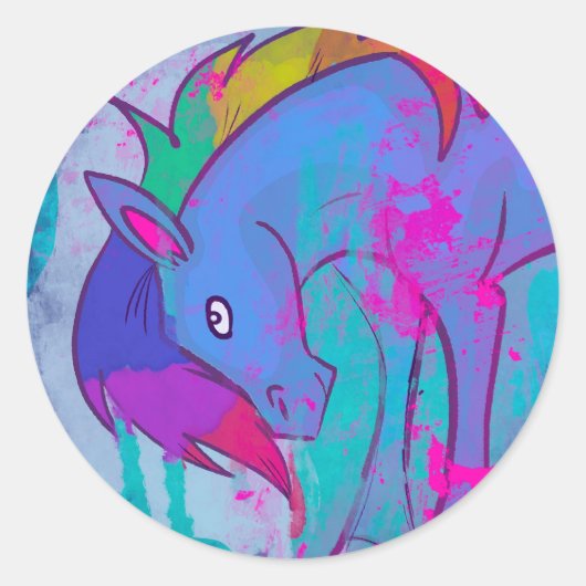 Stickers Rainbow Unicorn Sprinkings (Devant)