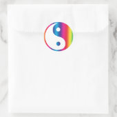 Stickers Rainbow Yin Yang (Sac)