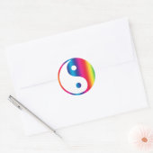 Stickers Rainbow Yin Yang (Enveloppe)