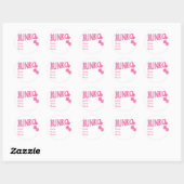 Stickers Rappel Bunko Rose (Feuille)