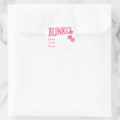 Stickers Rappel Bunko Rose (Sac)