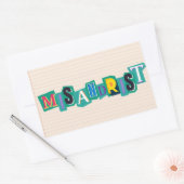 Stickers Rectangle (Enveloppe)