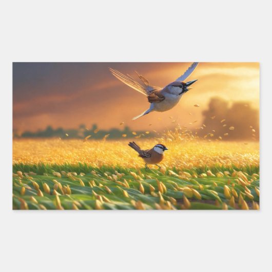 Stickers Rectangle (Devant)