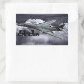 Stickers Rectangle B-1 Lancer (Sac)