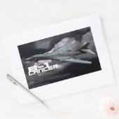 Stickers Rectangle B-1 Lancer (Enveloppe)