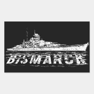 Stickers Rectangle Bismarck