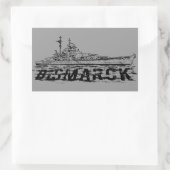 Stickers Rectangle Bismarck (Sac)