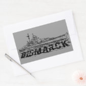Stickers Rectangle Bismarck (Enveloppe)
