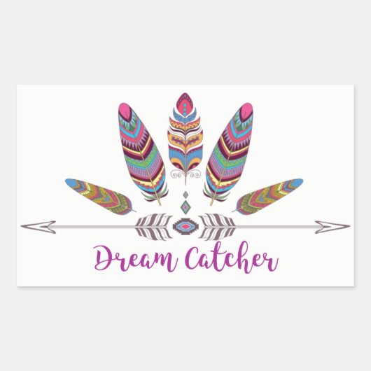 Stickers Rectangle, brillant, 4,5 x 2,7 pouces (fe (Devant)