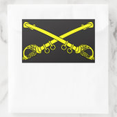Stickers Rectangle Classic Sabres (Sac)