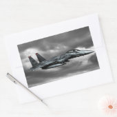 Stickers Rectangle d'aigle F-15E (Enveloppe)