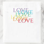 Stickers Rectangle d'AMOUR DE PLANCHE (Sac)