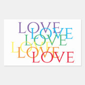 Stickers Rectangle d'AMOUR DE PLANCHE (Devant)