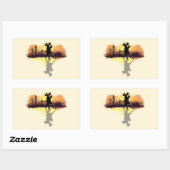 Stickers Rectangle dansant (Feuille)