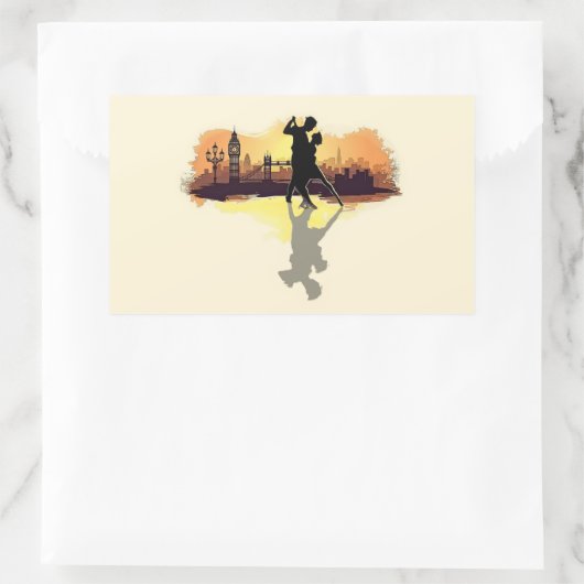 Stickers Rectangle dansant (Sac)