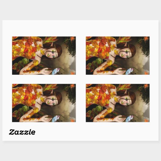 Stickers Rectangle de remplissage automatique (Feuille)