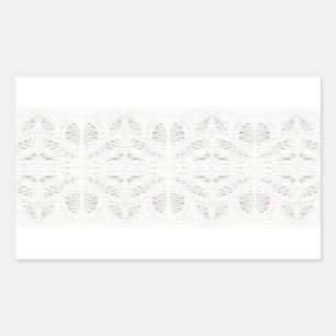 Stickers Rectangle en LACE BATTENBURG