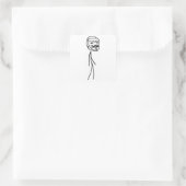 Stickers Rectangle Epic Fail Guy (Sac)