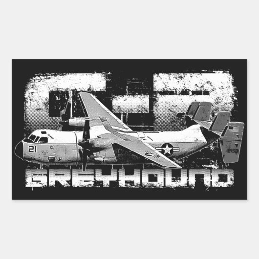 Stickers Rectangle gris C-2 (Devant)