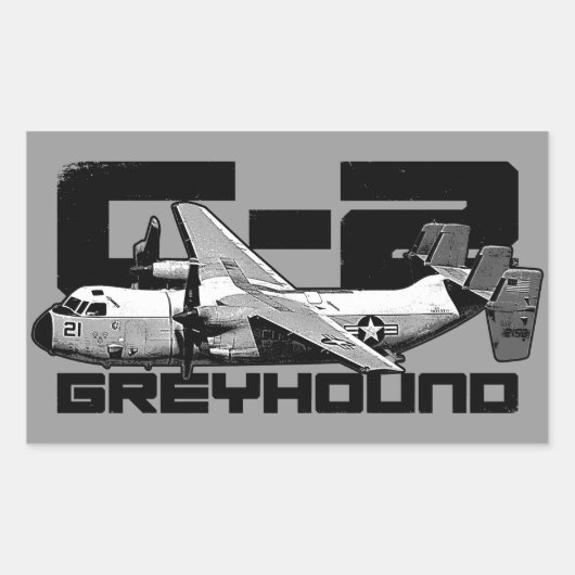 Stickers Rectangle gris C-2 (Devant)