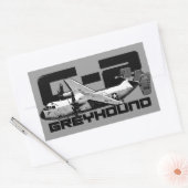 Stickers Rectangle gris C-2 (Enveloppe)