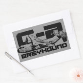 Stickers Rectangle gris C-2 (Enveloppe)