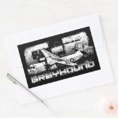 Stickers Rectangle gris C-2 (Enveloppe)