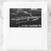 Stickers Rectangle Harry S. Truman CVN-75 (Sac)