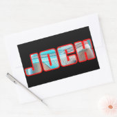 Stickers Rectangle JOCK (Enveloppe)