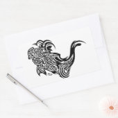 Stickers Rectangle Koi (Enveloppe)