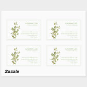Stickers Rectangle LICENCE THYME FRAIS (Feuille)