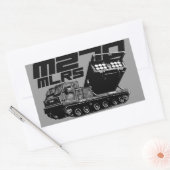 Stickers Rectangle M270 MLRS (Enveloppe)