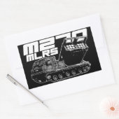 Stickers Rectangle M270 MLRS (Enveloppe)